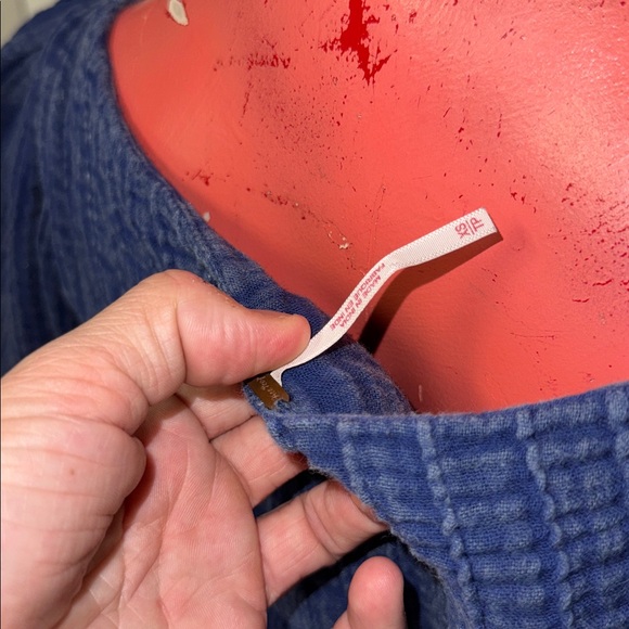 Free People - Mystery Land tunic dress top shirt blouse - Picture 7 of 8